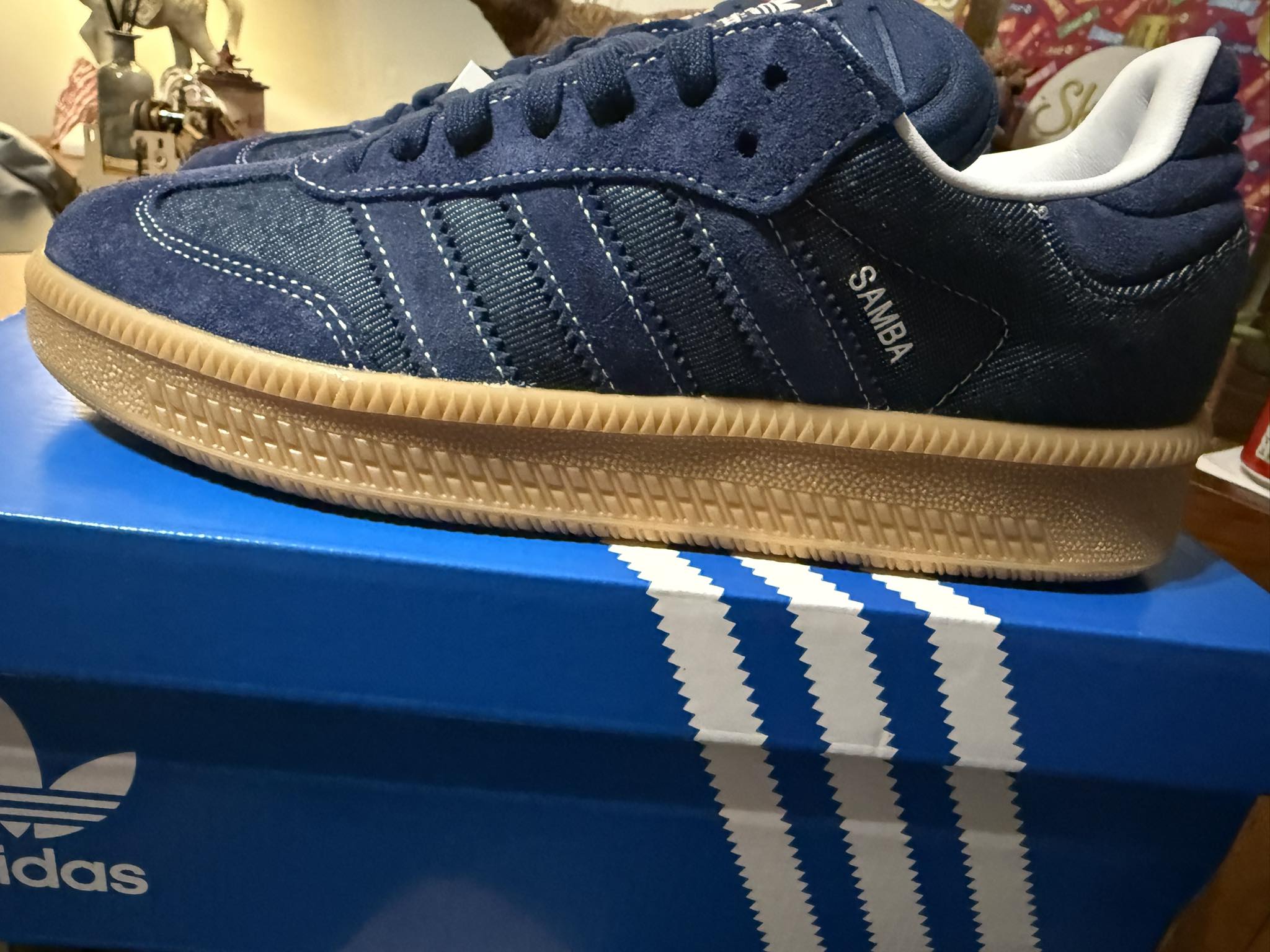 Adidas Samba Blue size 7 9 or  10