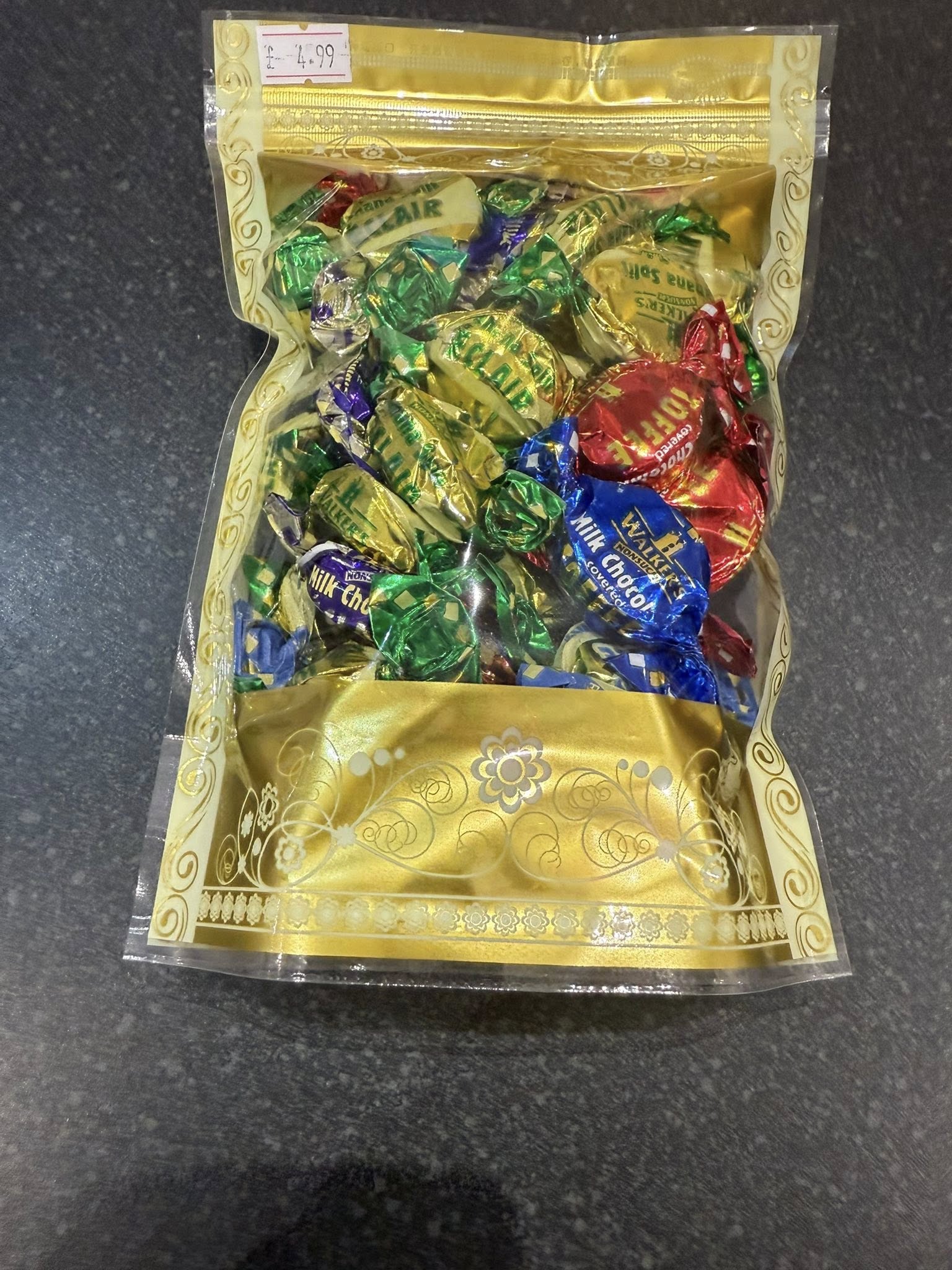 Bag Mixed Walkers Toffees